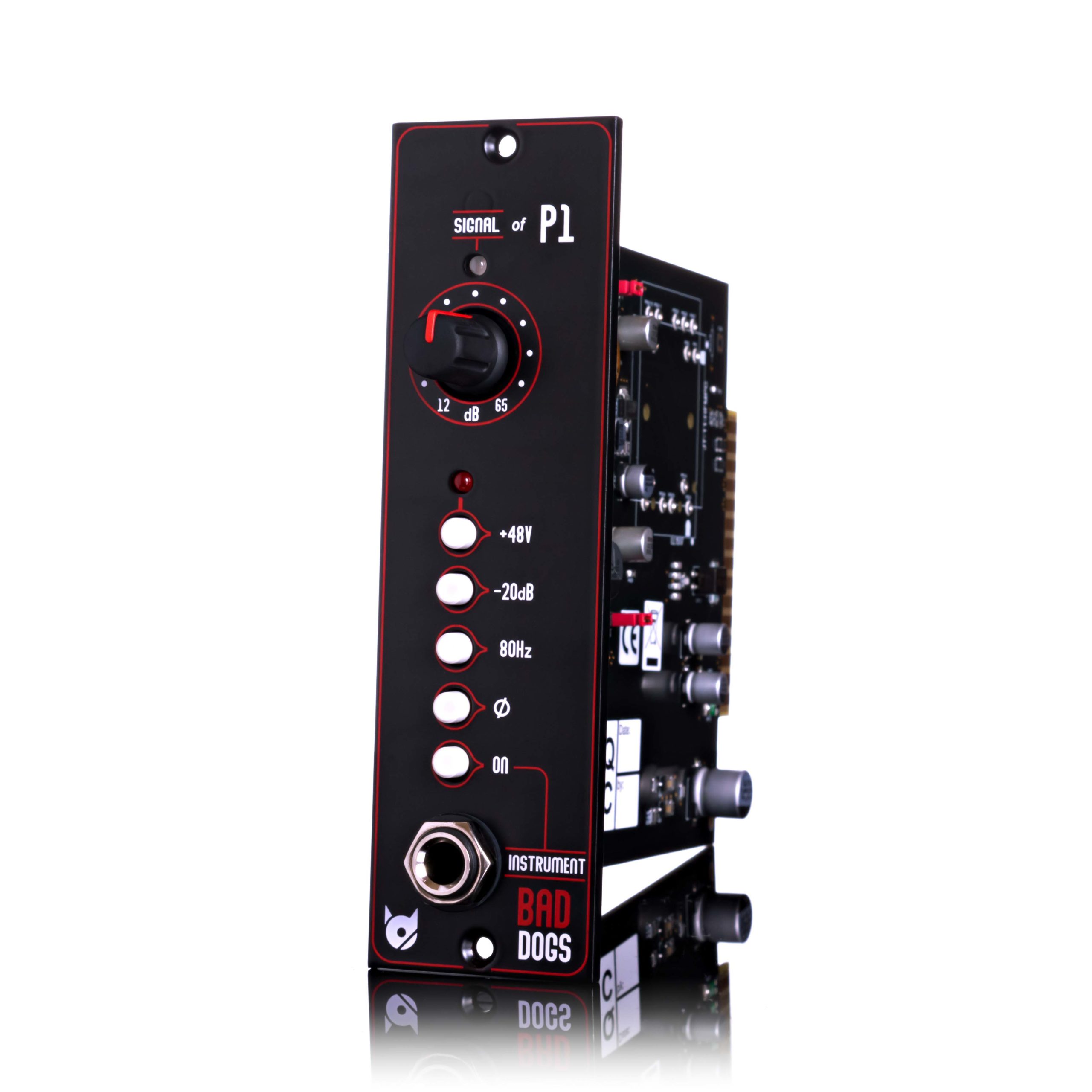 P1 Mic Preamp Front
